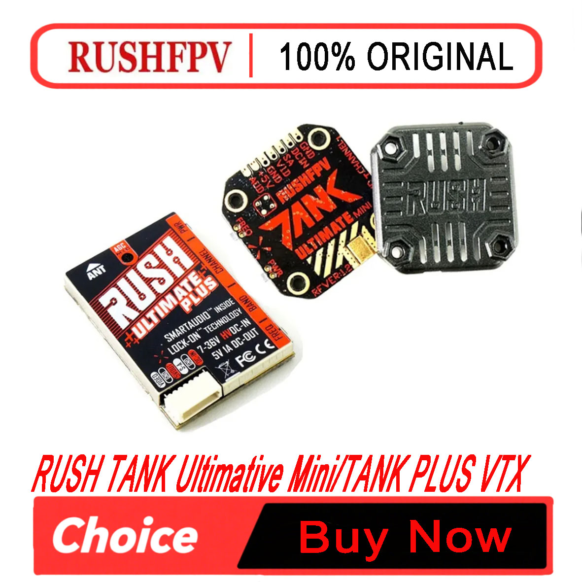 Drone Battery Smart - RUSH TANK Ultimate Mini/TANK PLUS VTX