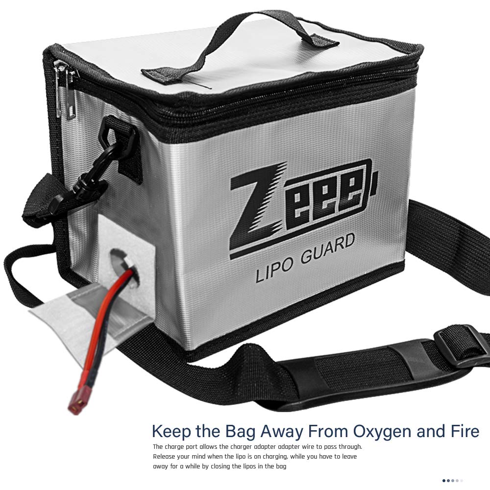 Zeee Lipo Battery Safe Bag 215 – обзор и цена Drone Battery Bag
