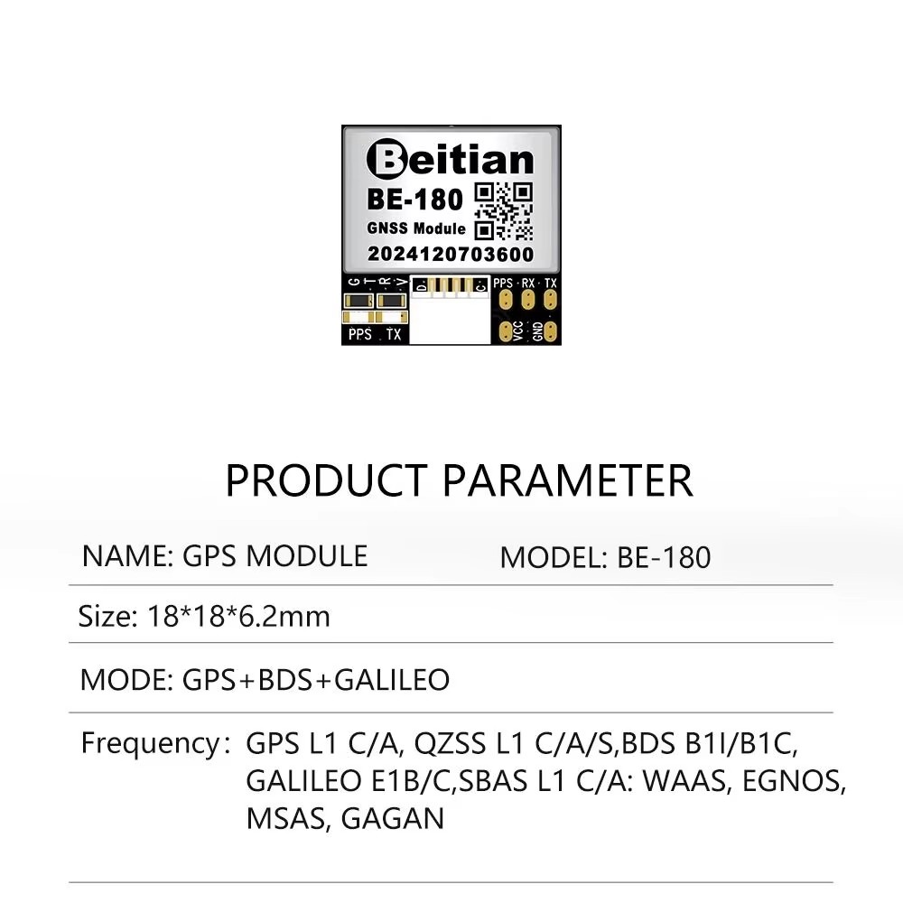 Модуль GPS Beitian BE-180, BE- – обзор и цена Drone Battery Plate