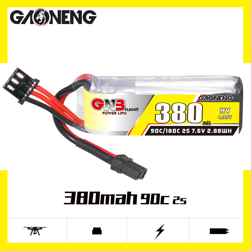 Аккумулятор LiPo GNB 2S 7.6V 3 – обзор и цена Drone Battery Lipo